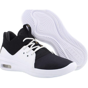 Jordan First Class Basketball Sneakers Running Shoes Black White Lace Up Youth